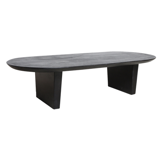 Bullnose Couchtisch schwarz