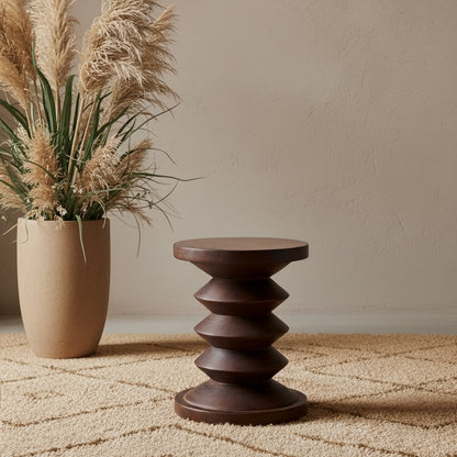 Pacific Collection Hocker aus Mangoholz