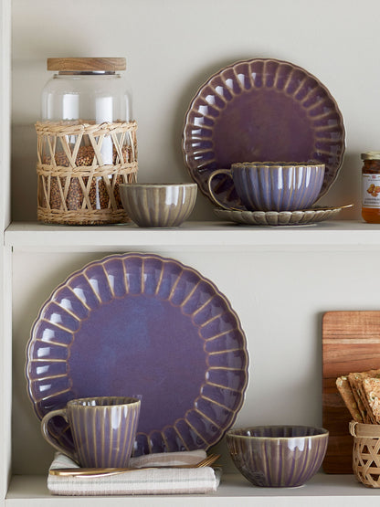 Bloomingville Latina Tasse, Violett, Steingut