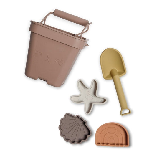 Millan Silikon-Strandset – Braune Farbmischung