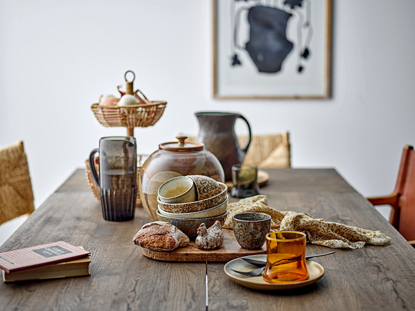 Bloomingville Maldon Esstisch, Braun, Eiche