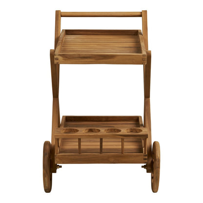 Pasaku Barwagen, Teakholz natur