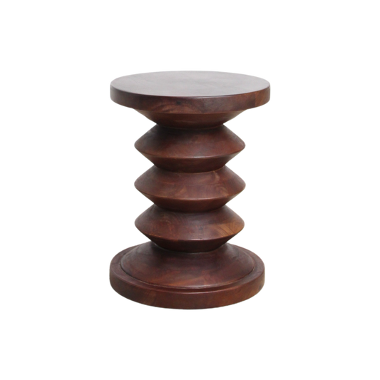 Pacific Collection Hocker aus Mangoholz