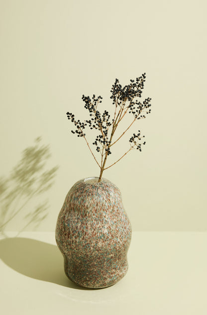 Hübsch Miro Vase Braun