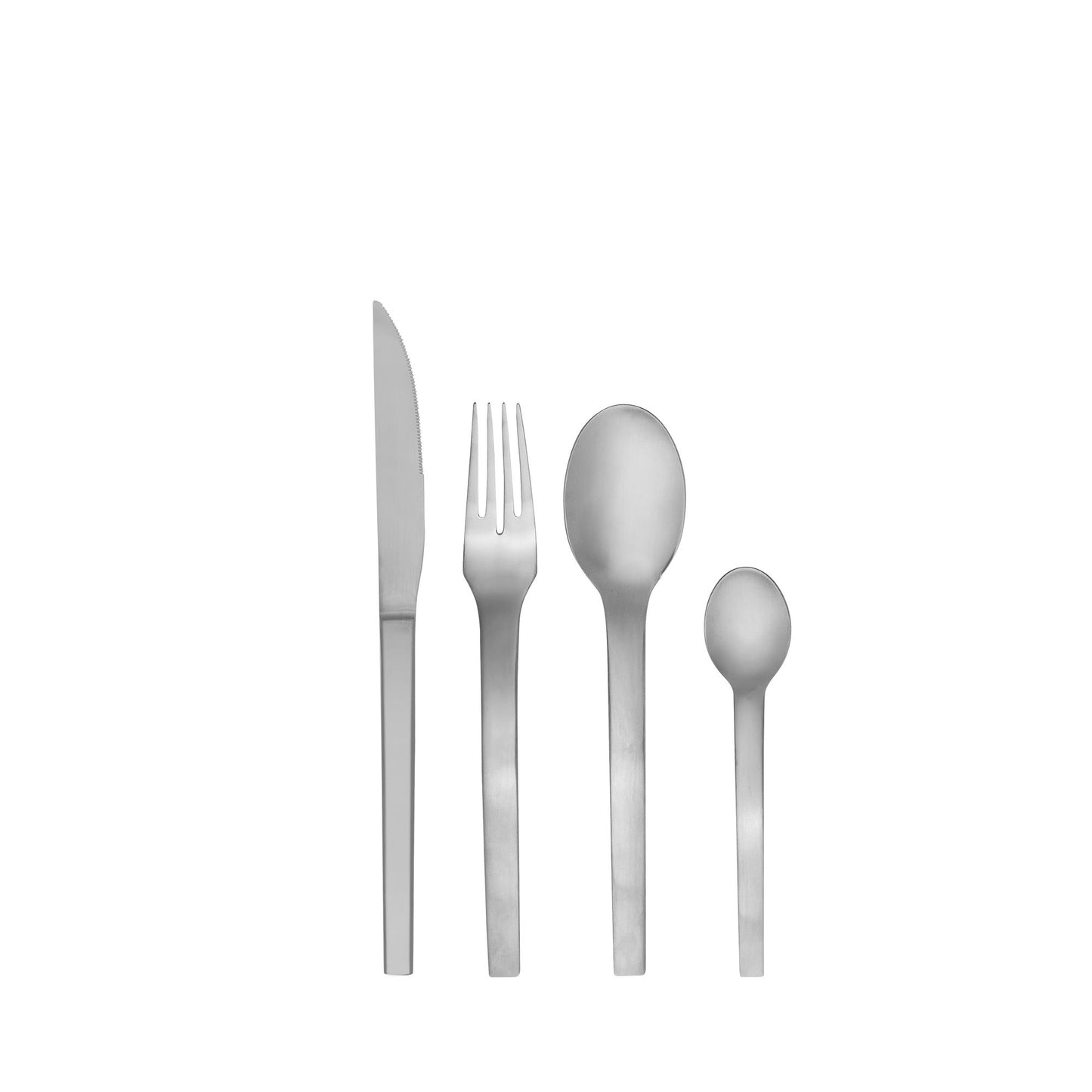 Hübsch Mano Besteck Brushed, 16er Set
