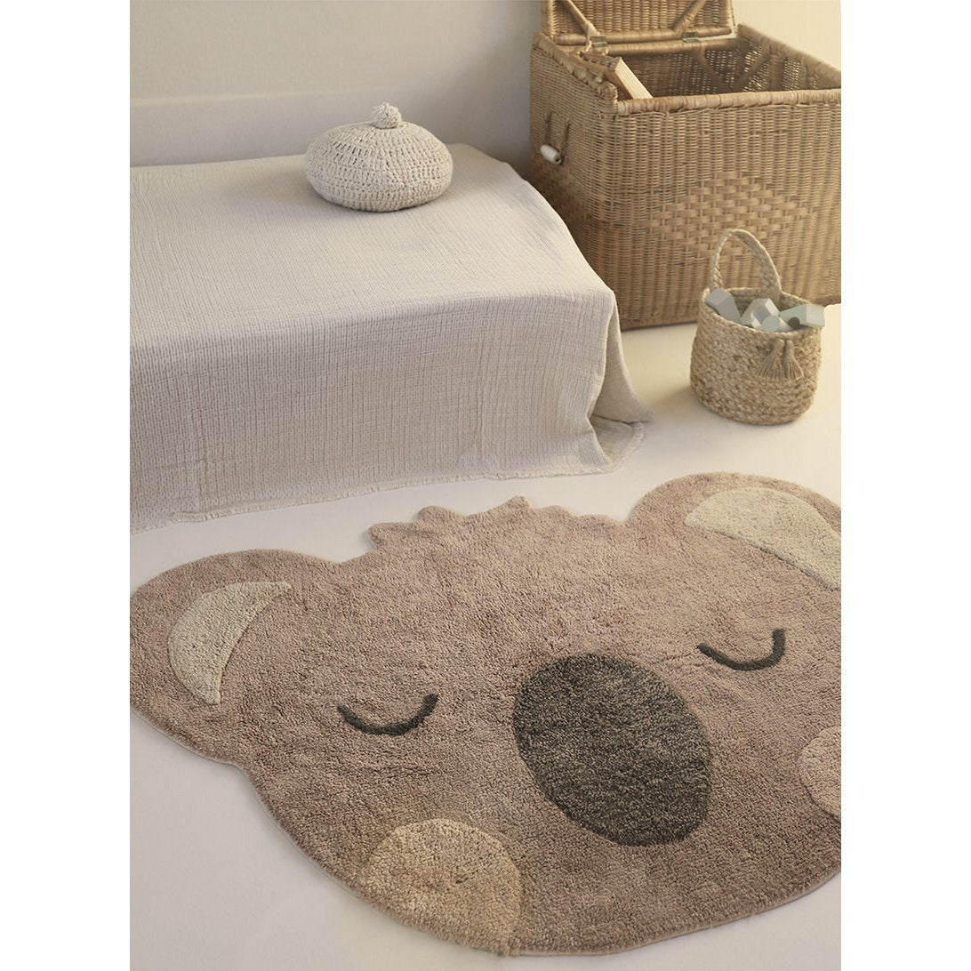 LITTLE OLSEN Koala-Kinderteppich