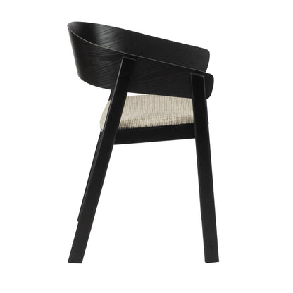 EDO Holzsessel (2er Set) schwarz