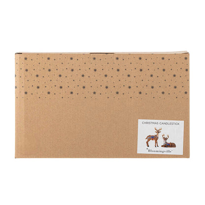 Bloomingville Glory Kerzenhalter, Braun, Polyresin
