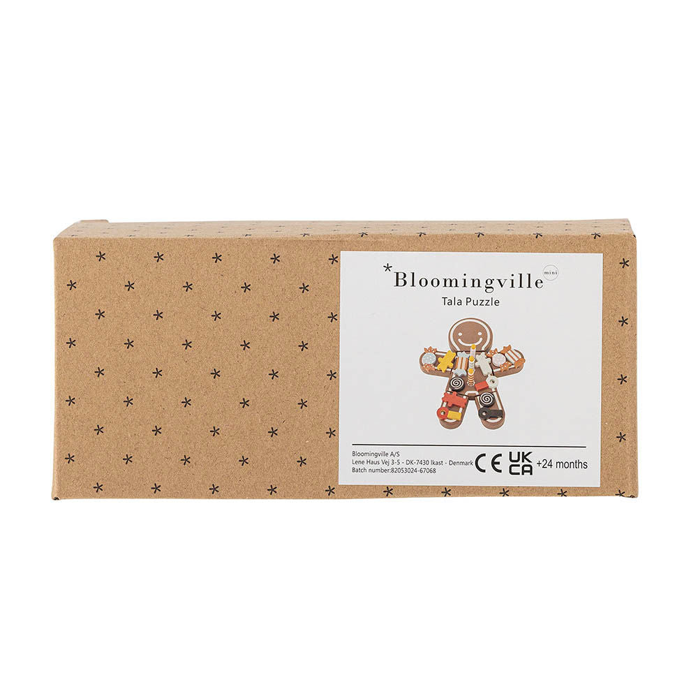 Bloomingville MINI Tala Spielset, Lebensmittel, Braun, MDF