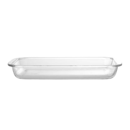 Bloomingville Mariam Ofenform mit Korb, Klar, Glas