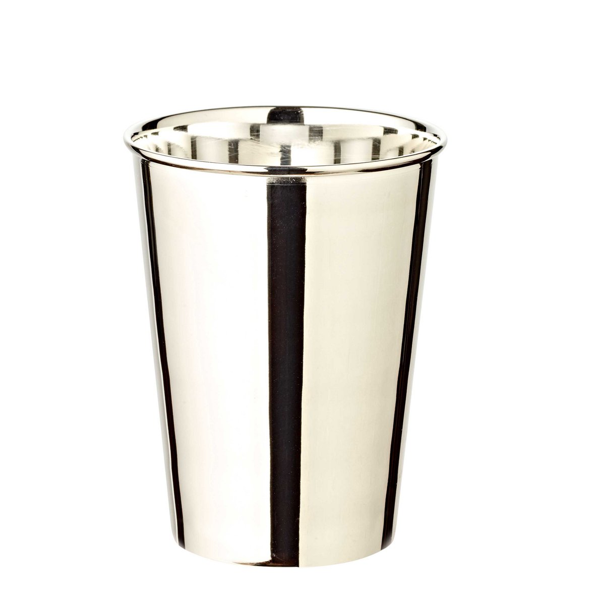 Becher Mido 4er Set, H 10 cm, edel versilbert, anlaufgeschützt