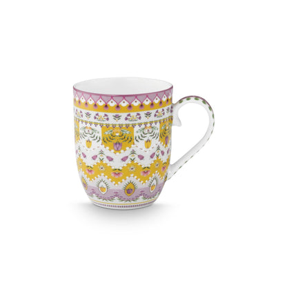 Pip Studio Becher 2x Small Lily&Lotus Yellow