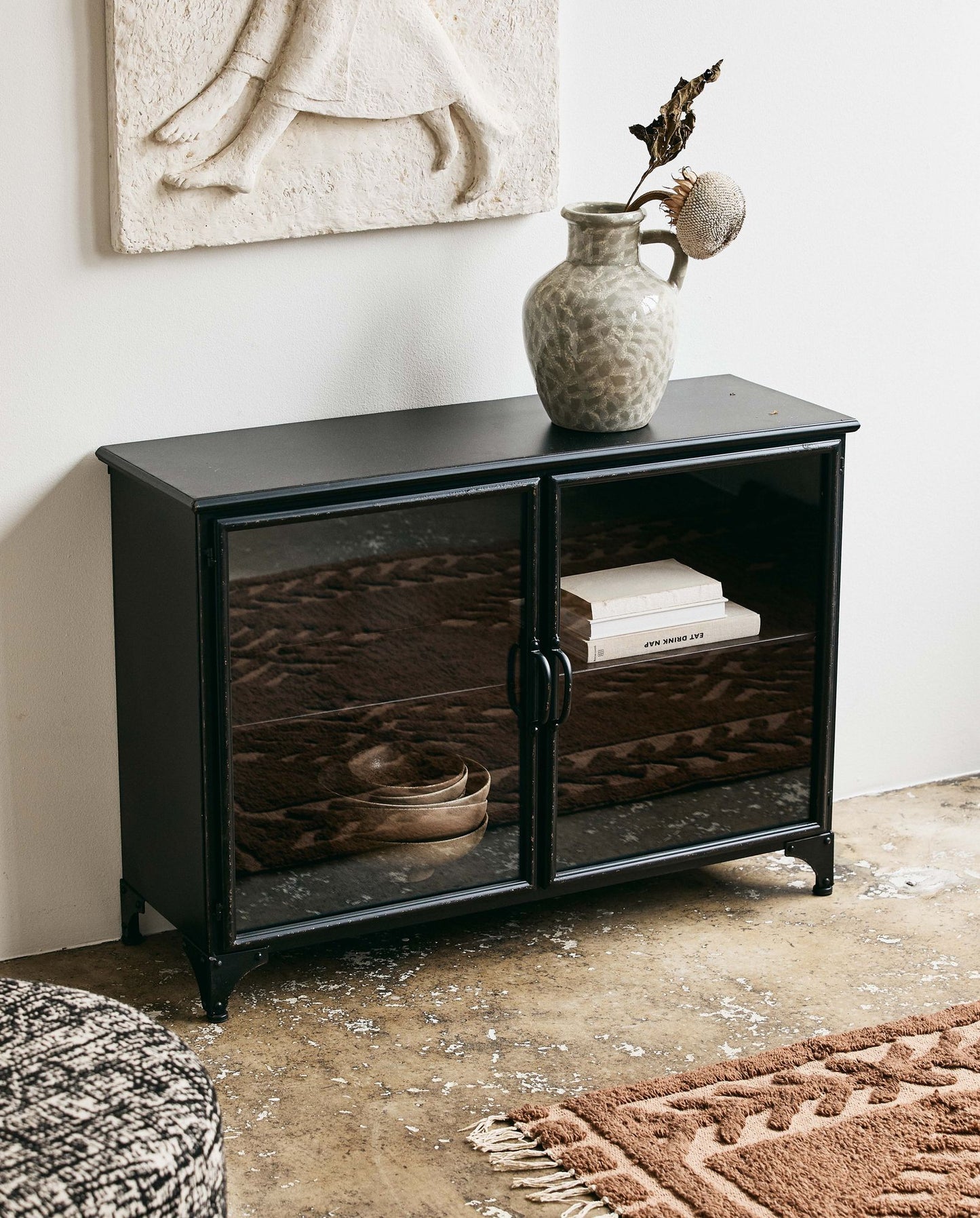 Nordal A/S DOWNTOWN sideboard - black