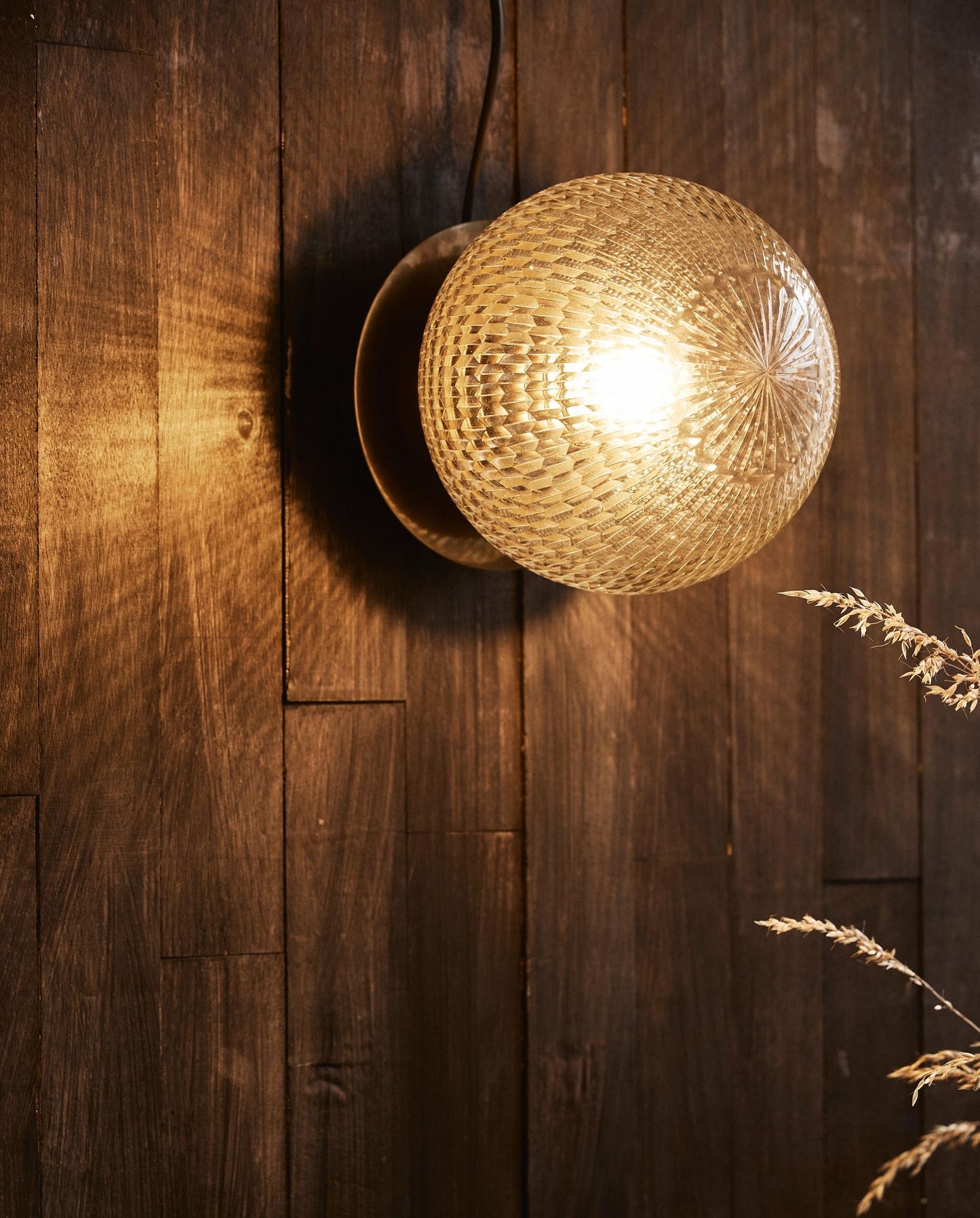 Nordal A/S ZEUS outdoor wall lamp - golden finish