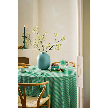Vase Metal Matt Light Blue