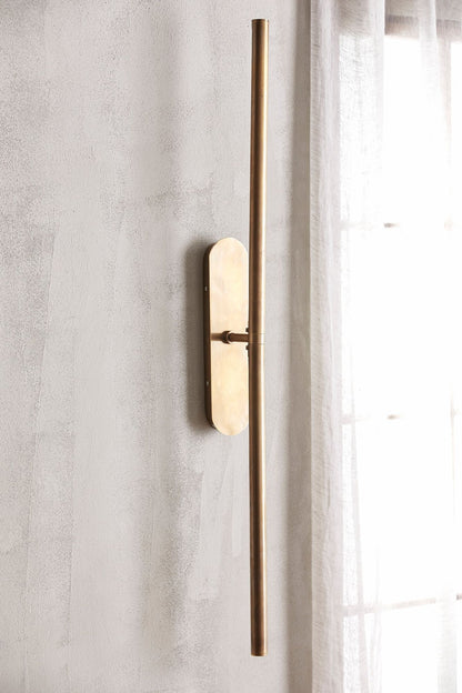 Nordal LUNA Wandlampe, L - brass