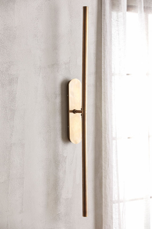 Nordal LUNA Wandlampe, L - brass