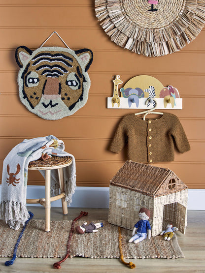 Bloomingville MINI Mallen Garderobe, Bunt, FSC®100% Plywood
