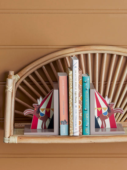 Bloomingville MINI Santos Buchstütze, Bunt, FSC®100%, MDF