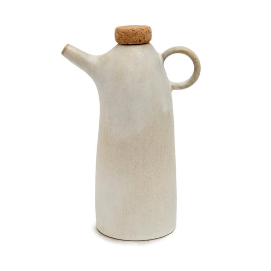 Olivenölflasche weiß