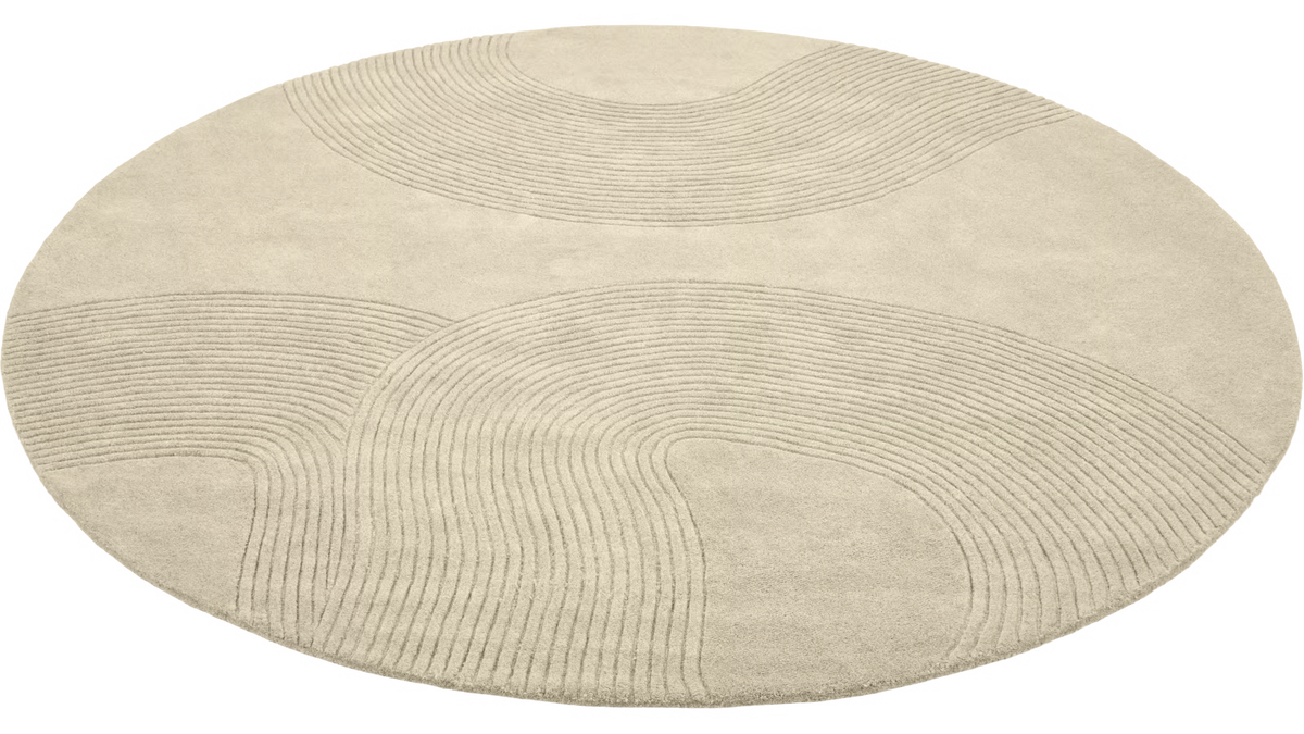 BOLIA Zen Teppich Rund, Designed by Studio Emily Broom