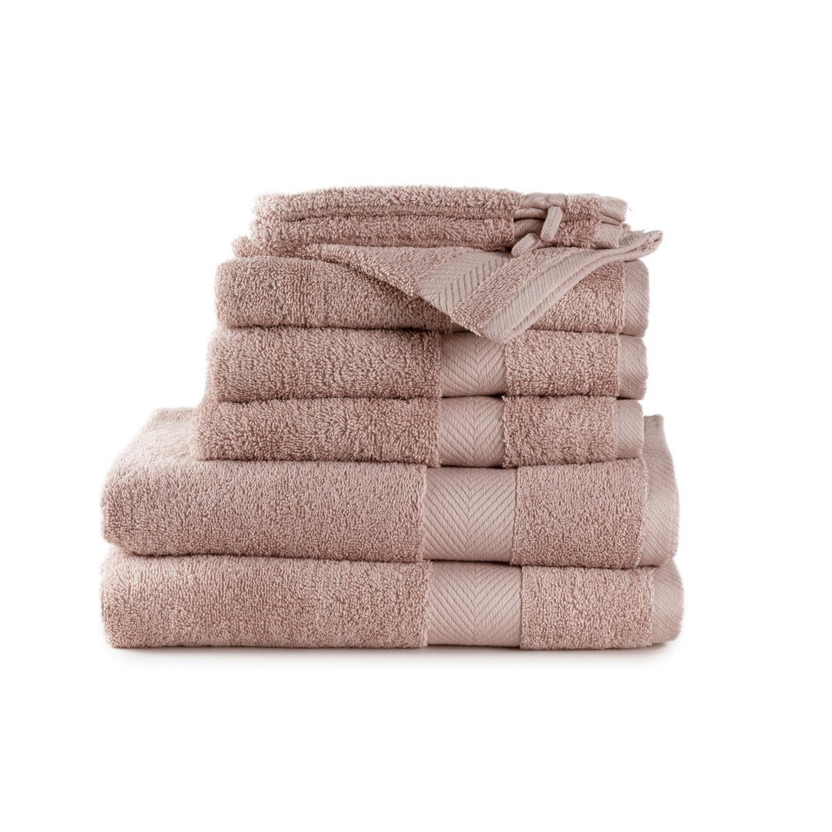Royal Touch LUX – Misty Pink – 630 g/m² – Handtuch mit geringer Drehung