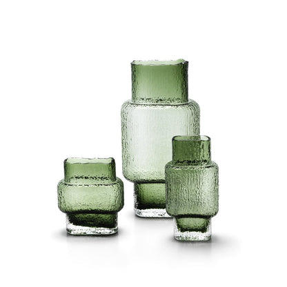 Vintage Vert Vase – Grün – L