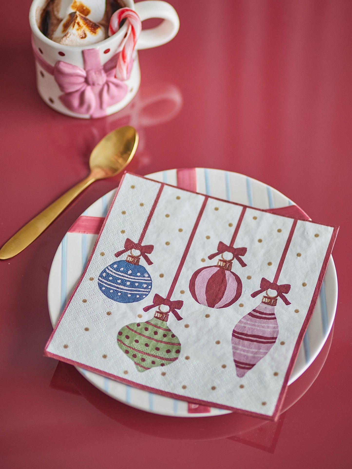 Bloomingville Ornamentia Serviette, Bunt, FSC®Mix, Paper