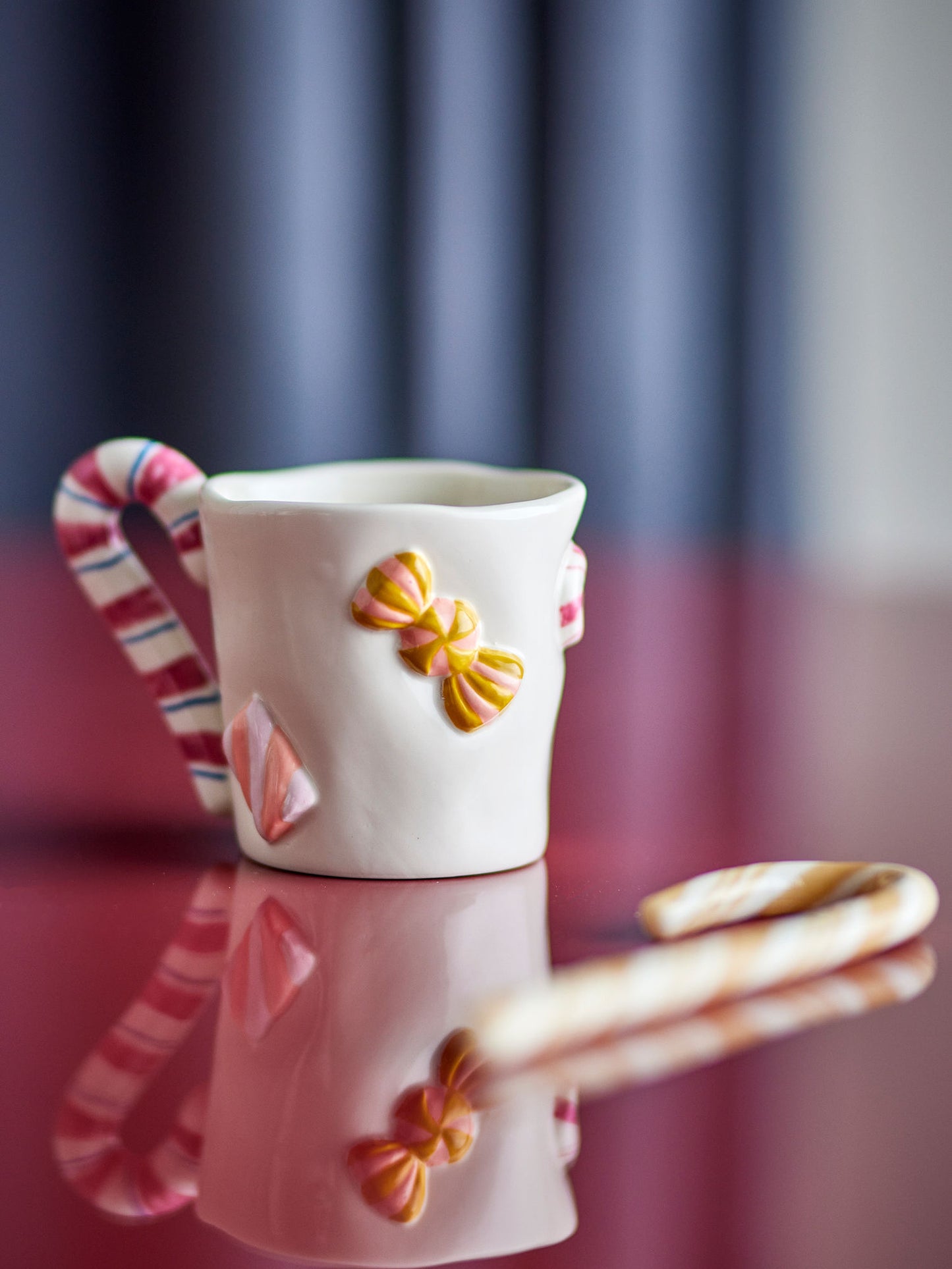 Bloomingville Candice Tasse, Bunt, Steingut