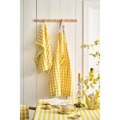 Pip Studio Tasse und Untertasse Lily&Lotus Tiles Yellow