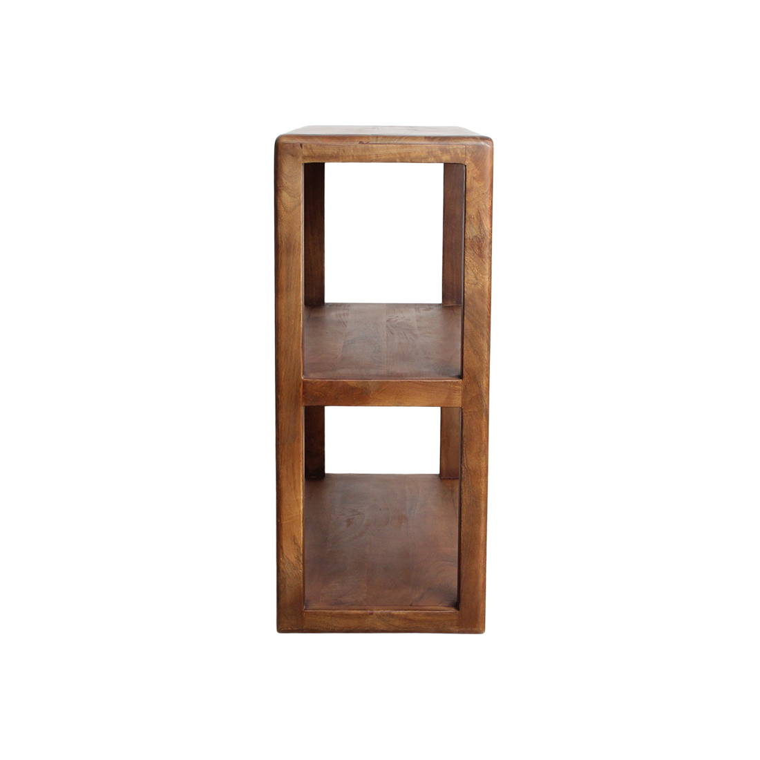 Bullnose Lagerregal aus Mangoholz