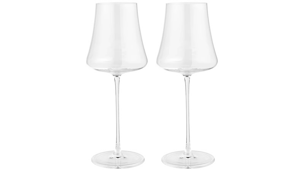 BOLIA Silhouette Weißweinglas 400ml 2er Set, Designed by Brido Design