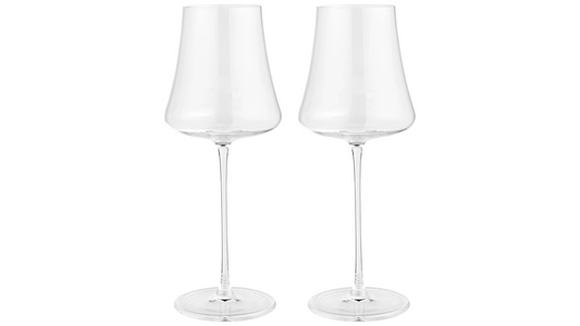 BOLIA Silhouette Weißweinglas 400ml 2er Set, Designed by Brido Design