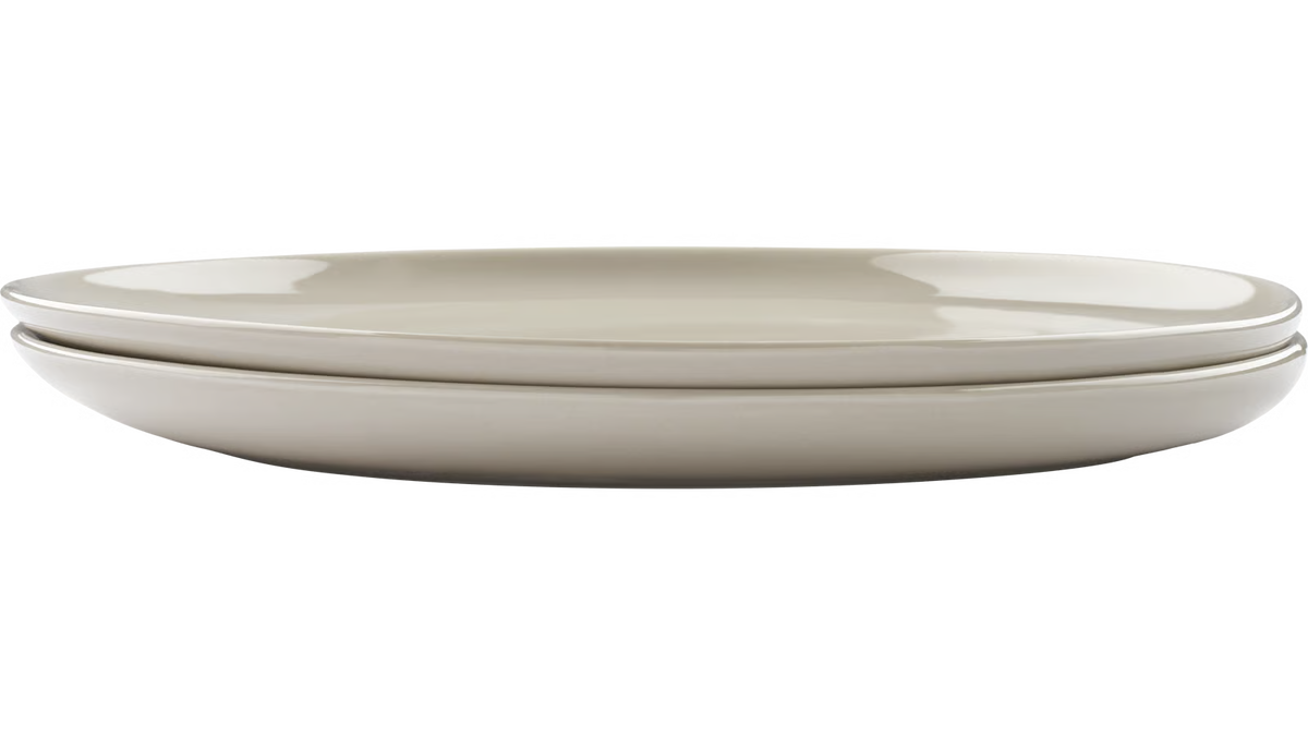 BOLIA Arcs 2er Set Dinnerteller Ø27cm, Designed by Büro Famos