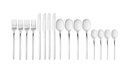 BOLIA Carved Besteckset 16er Pack, Designed by Yonoh Creative Studio