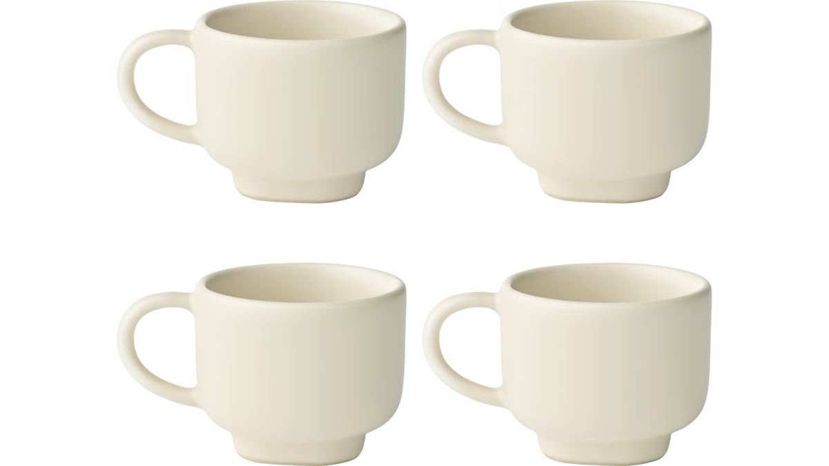 BOLIA Forma 4er Espressobecher, Designed by Ferriani Sbolgi