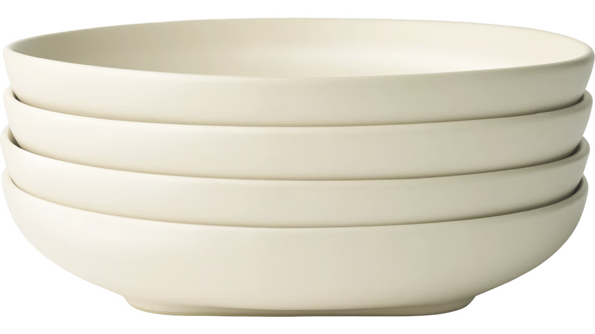 BOLIA Forma tiefe Teller 4er Set Ø21 cm, Designed by Ferriani Sbolgi