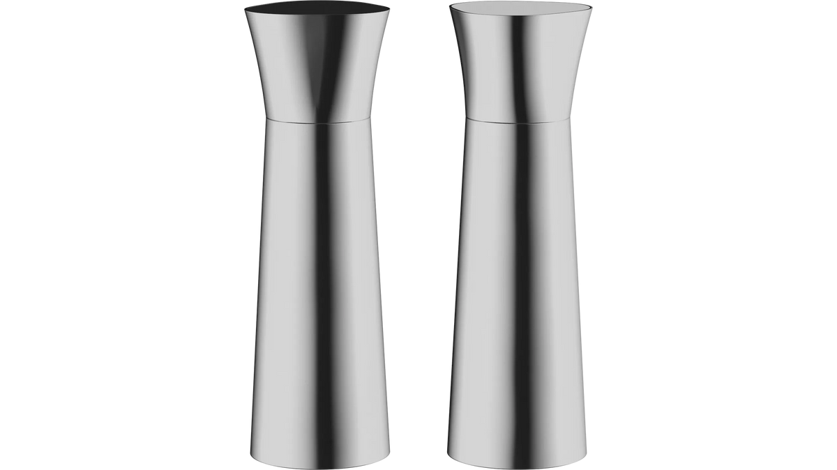BOLIA Rheolog 2er Set Salz-& Pfefferstreuer Edelstahl, Designed by jüngerkühn