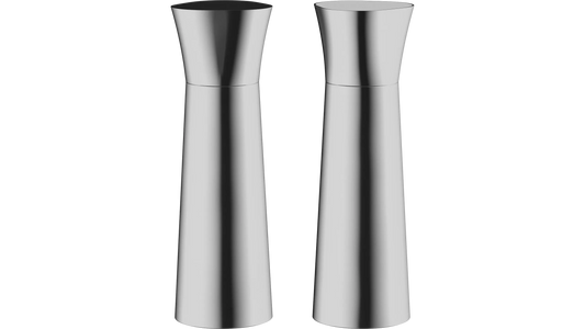 BOLIA Rheolog 2er Set Salz-& Pfefferstreuer Edelstahl, Designed by jüngerkühn