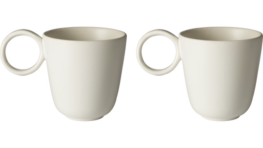 BOLIA Edge Becher mit Henkel 2er Set, Designed by BOLIA Design Team