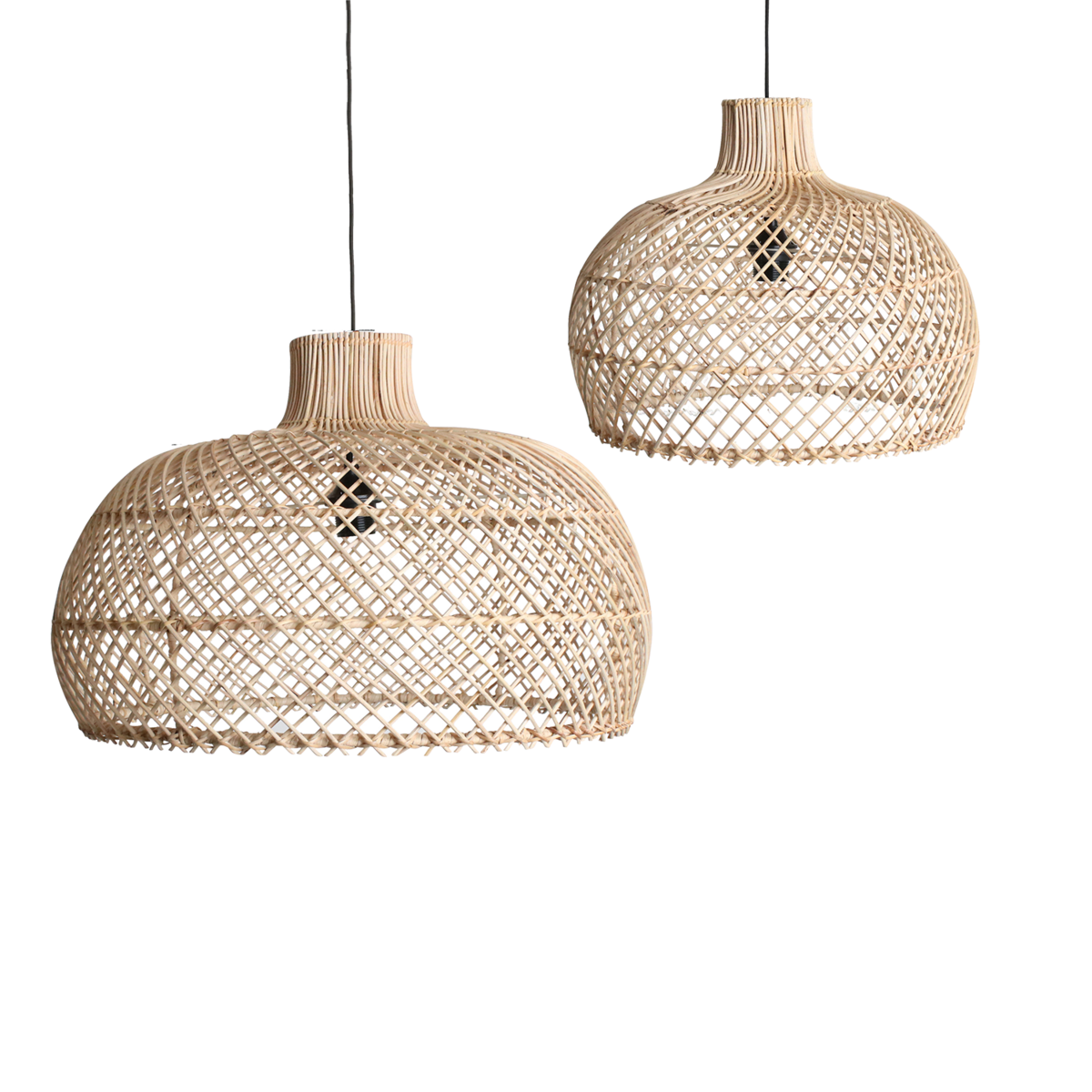 Labyrinth Hanging Lampe Naturel klein