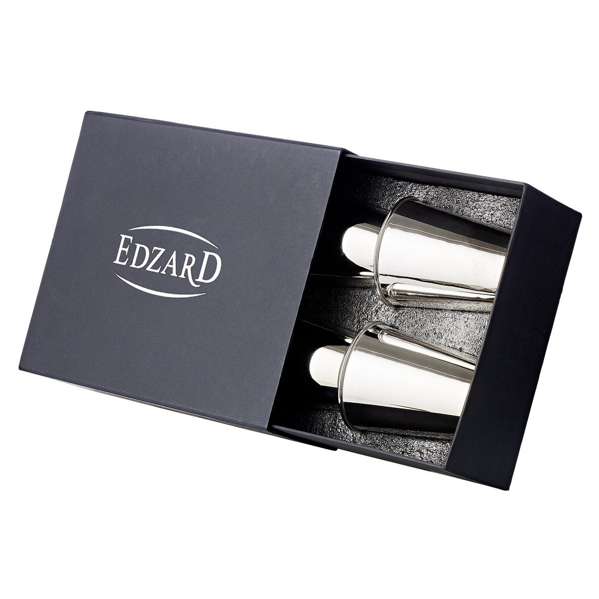 Becher Mido 4er Set, H 10 cm, edel versilbert, anlaufgeschützt