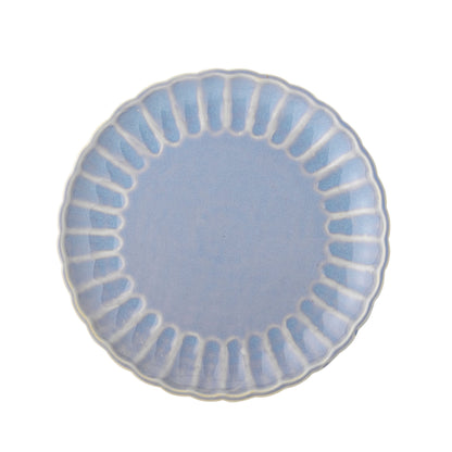Bloomingville Latina Teller, Blue, Steingut