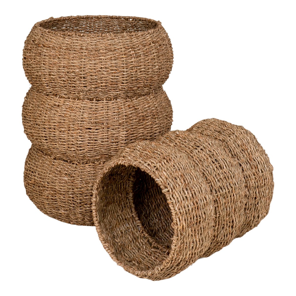 Sarbas-Körbe – Natur, Seegras 2er-Set