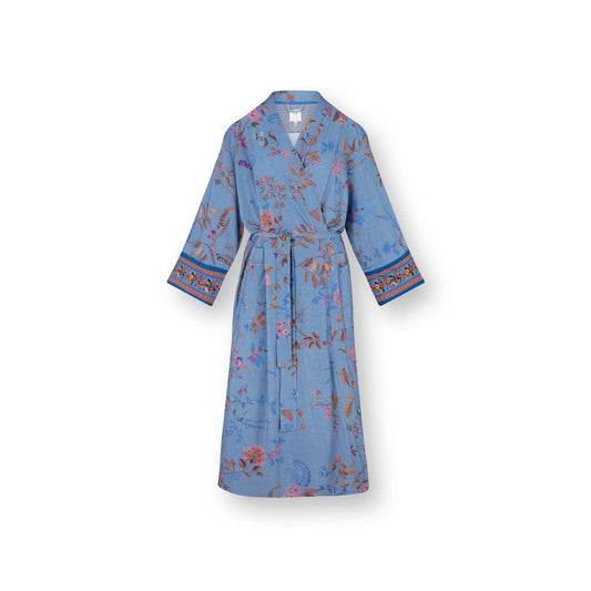 Noa Kimono Bodhi Flower Blue XS