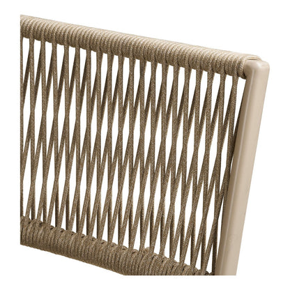 Arcas Bistro-Set, Stühle und Tisch in Taupe