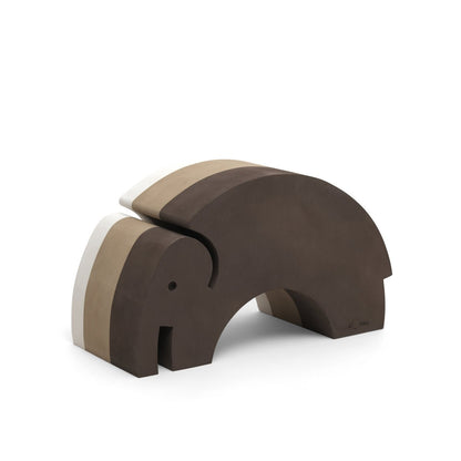 Elefant M Sandgrau