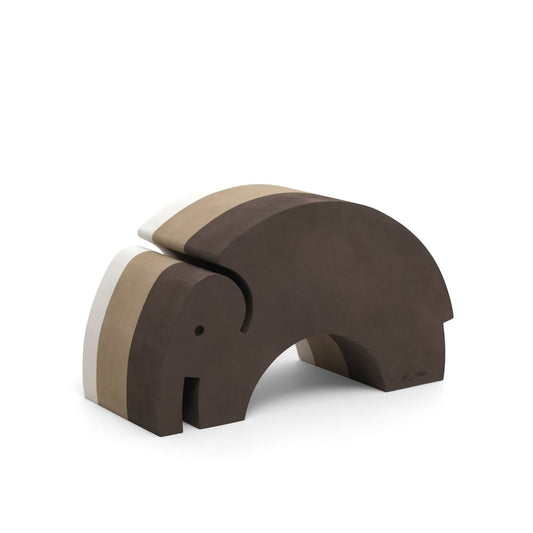 Elefant M Sandgrau