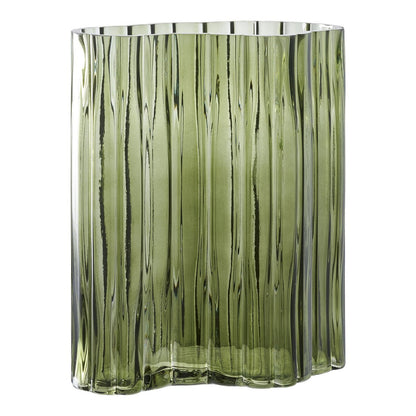 Vase – Rauchgrün, Glas