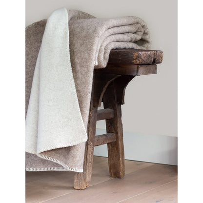 Wolldecke ECO FOSSIL